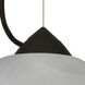 Tessa LED Black Cord Pendant Ceiling Light