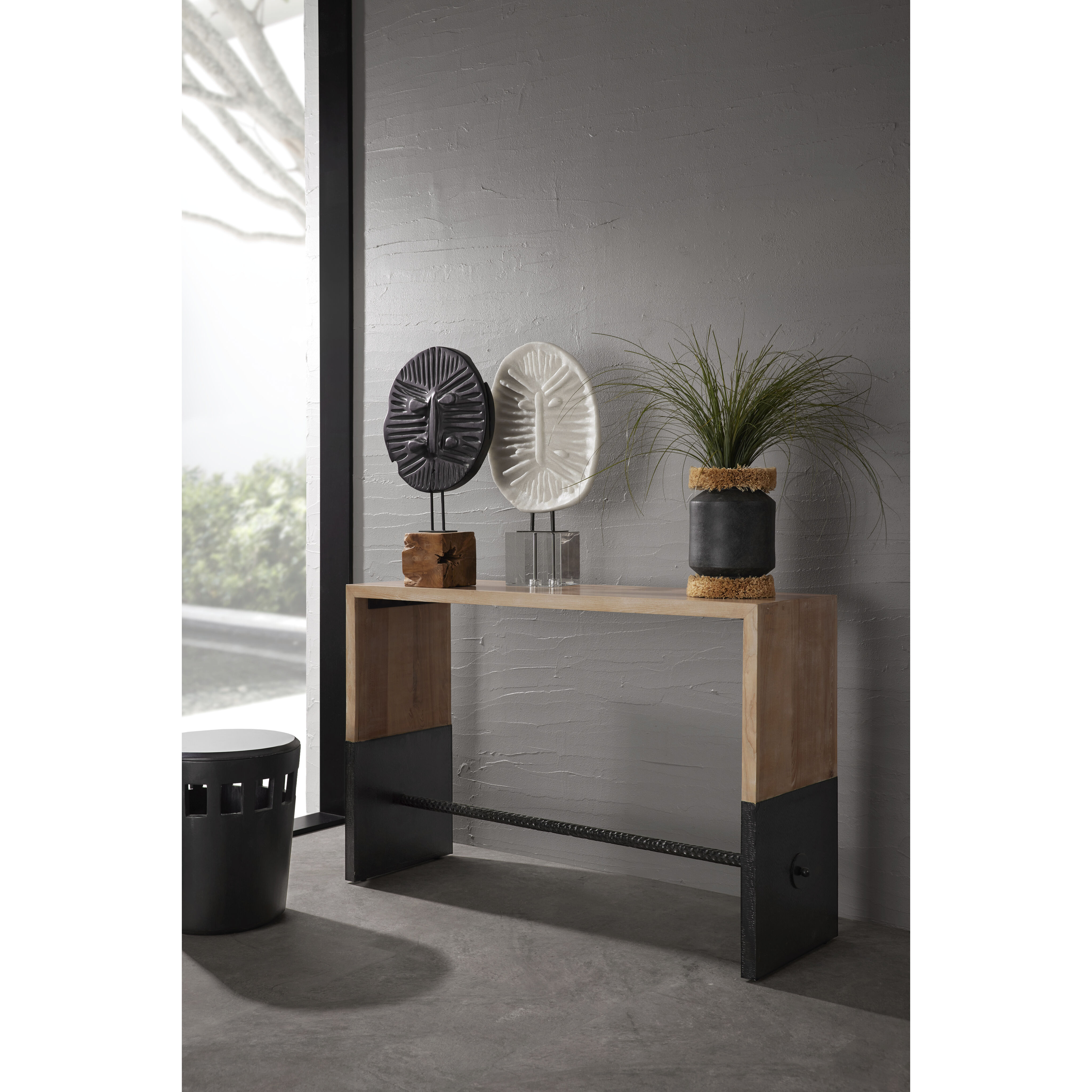 Lyle 24 X 22 inch Blonde End Table