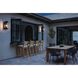Miles 1 Light 14 inch Black Outdoor Wall Sconce