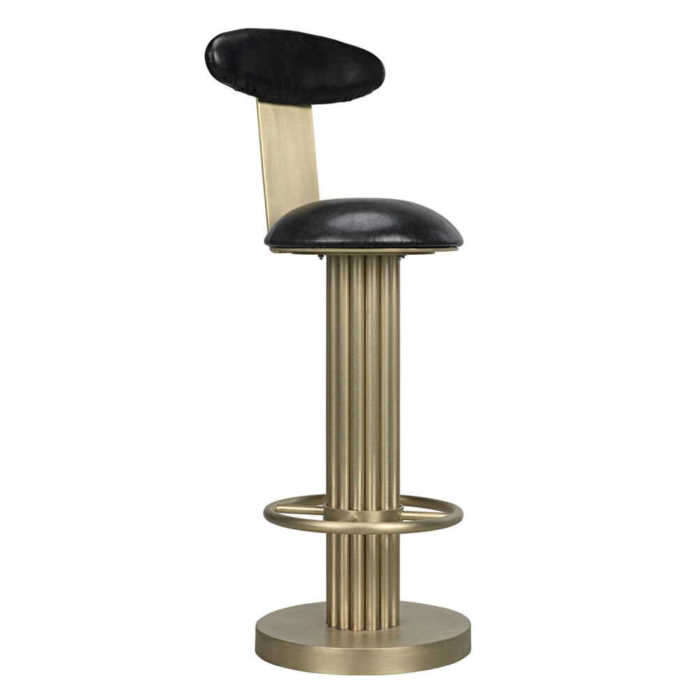 Sedes 43 inch Antique Brass Bar Stool