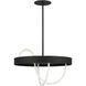 Sean Lavin Uneri LED 28.3 inch Nightshade Black Chandelier Ceiling Light