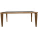 Loden 76 X 36 inch Brown Dining Table, Small