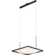 Formula 2 Light 30 inch Satin Dark Gray Pendant Ceiling Light