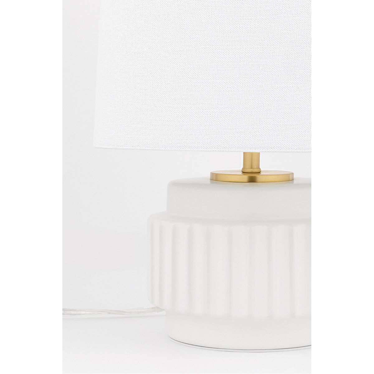 Mitzi HL452201-MW Kalani 14 inch 60.00 watt Matte White Table Lamp Portable  Light