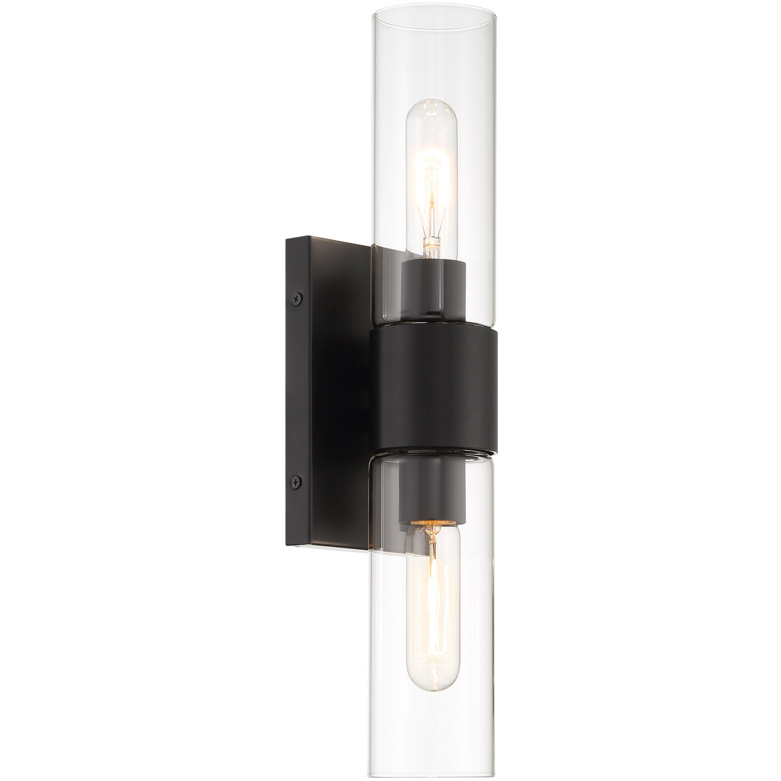 Anton 2 Light 4.5 inch Matte Black Wall Sconce Wall Light