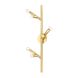 Oaks Wall Sconce Wall Light in Brushed Brass