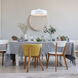 Forbidden Springs LED 20 inch Matte White Down Pendant Ceiling Light