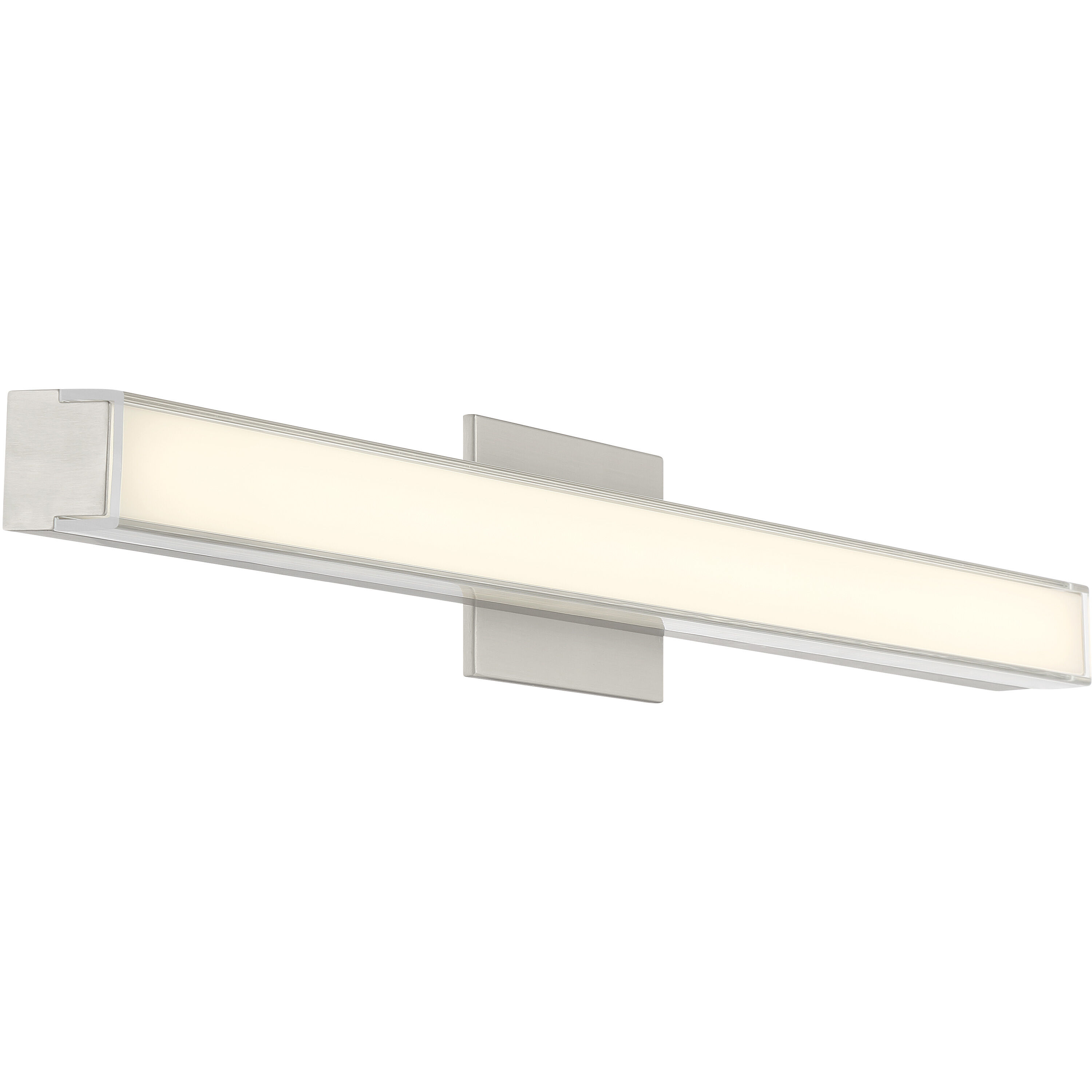 Vantage LED Brushed Nickel Bath Vanity Wall Light
