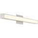 Vantage LED Brushed Nickel Bath Vanity Wall Light