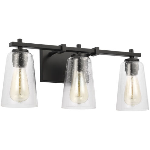 Sean Lavin Mercer 3 Light 21.5 inch Midnight Black Wall Bath Vanity Wall Light