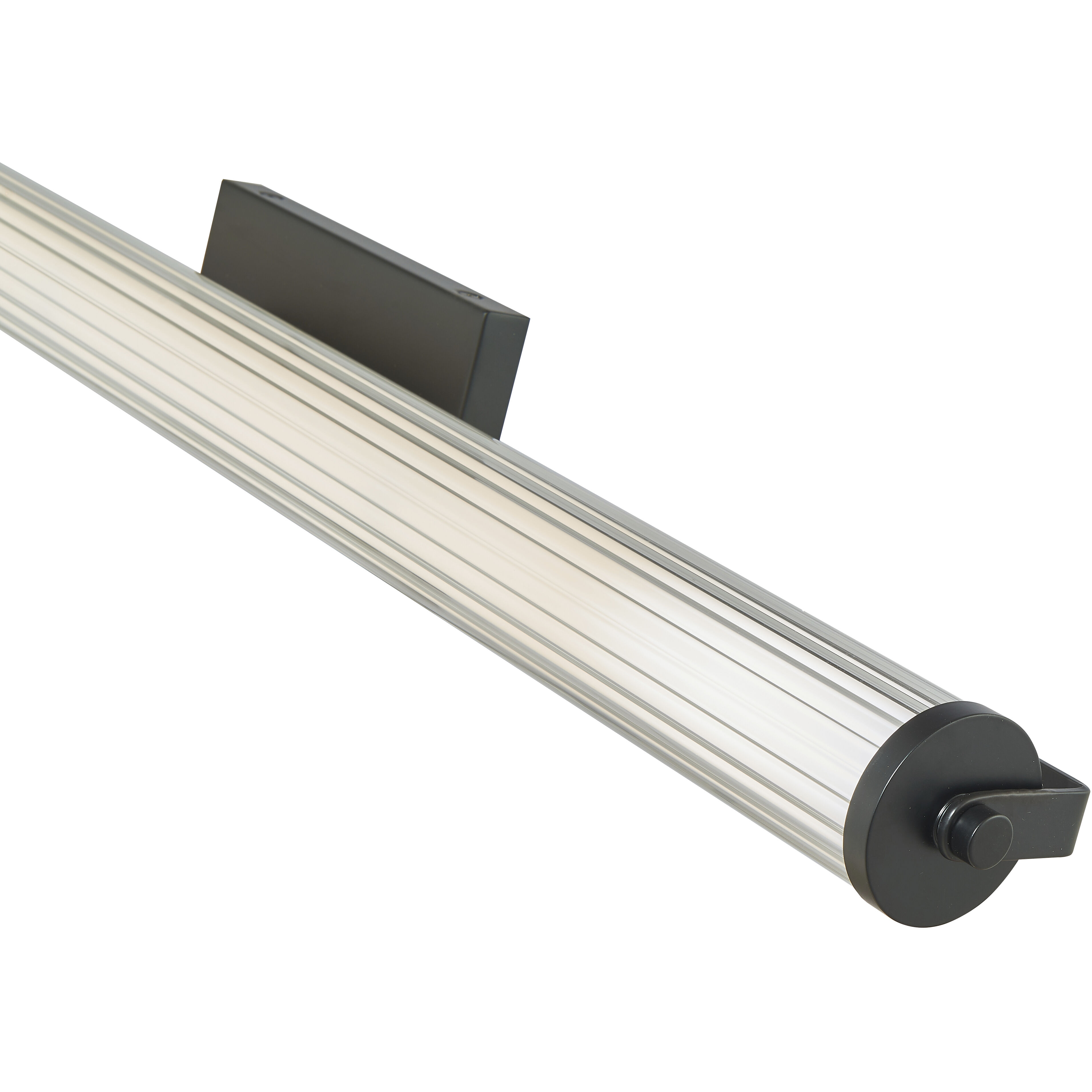 Macie LED 36 inch Black Bath Vanity Light Wall Light