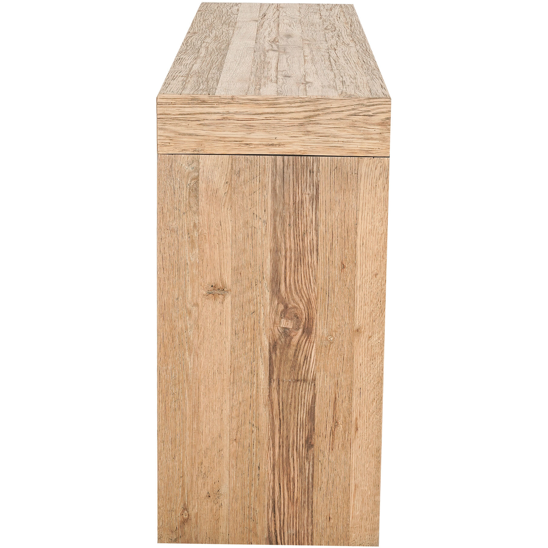 Evander 55 X 15 inch Aged Oak Console Table