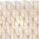 Flair Island Light Ceiling Light in Oxidized Gold Leaf