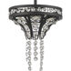 Fantania 2 Light 8 inch Matte Black Mini Pendant Ceiling Light
