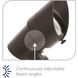 Accent Stem 12 7 watt Bronze Path and Area Light in 3000K Warm White LED, WAC Landscape