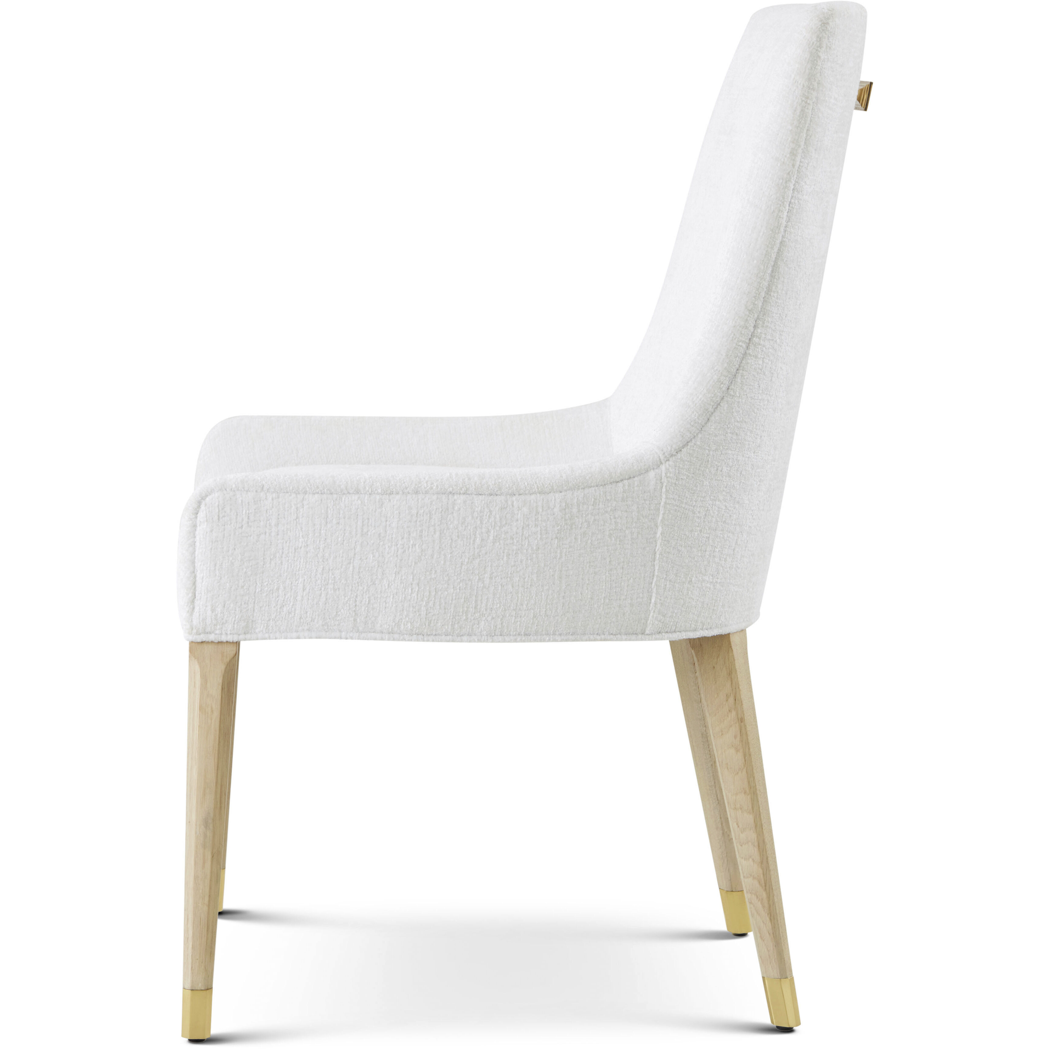 Judith Leiber Couture Martini Dining Side Chair, Wooden, Upholstered