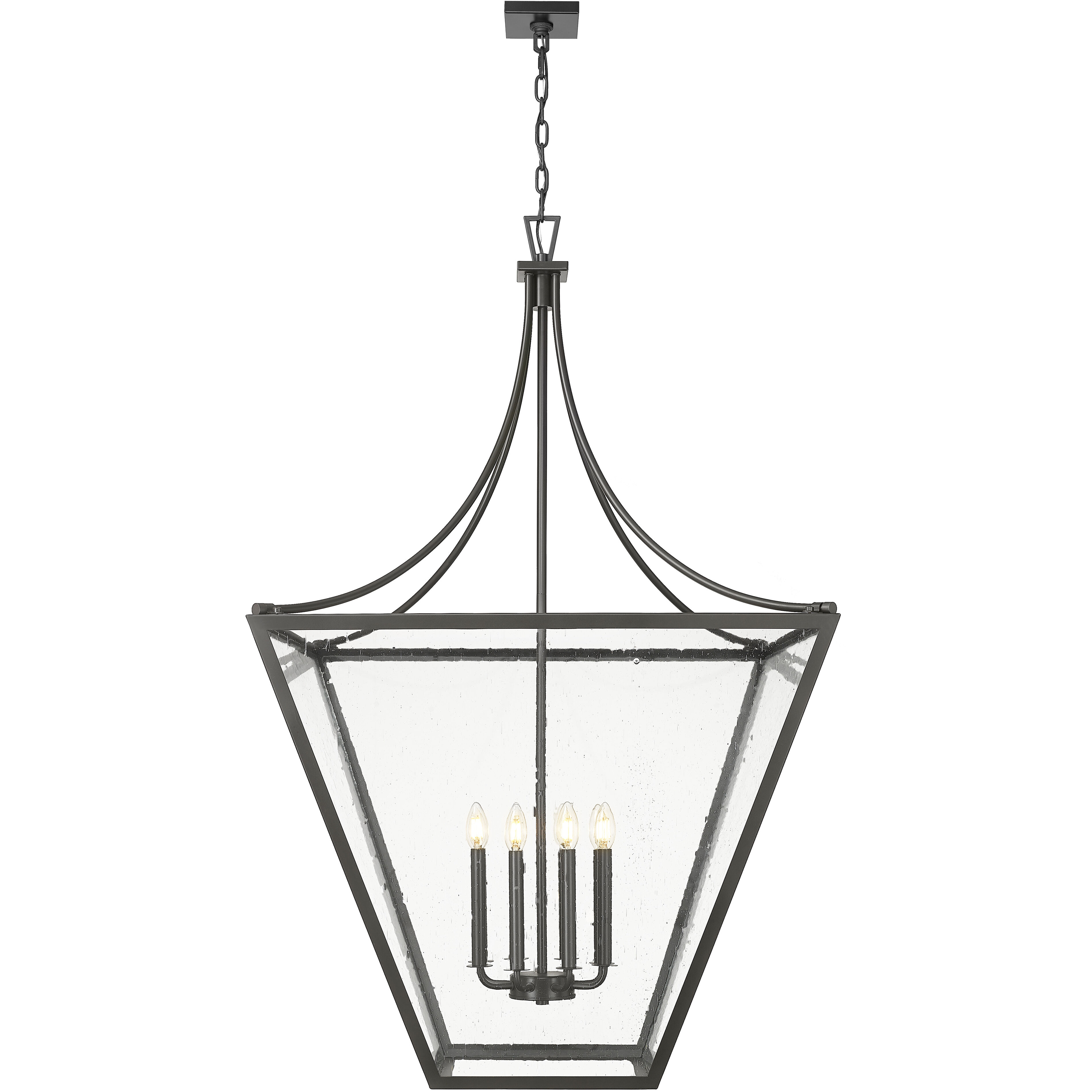 Montalcino 8 Light 32 inch Iron Ore Chandelier Ceiling Light