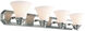 Valletta 4 Light 36 inch Chrome Bathroom Vanity Light Wall Light