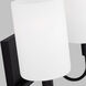 Oak Moore 2 Light 13.88 inch Midnight Black Bath Vanity Wall Light