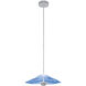Embark 1 Light 16 inch Silver Pendant Ceiling Light