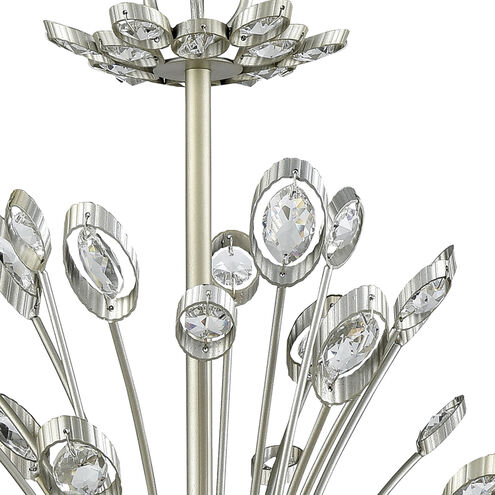 Mullica 6 Light 28 inch Aged Silver Chandelier Ceiling Light