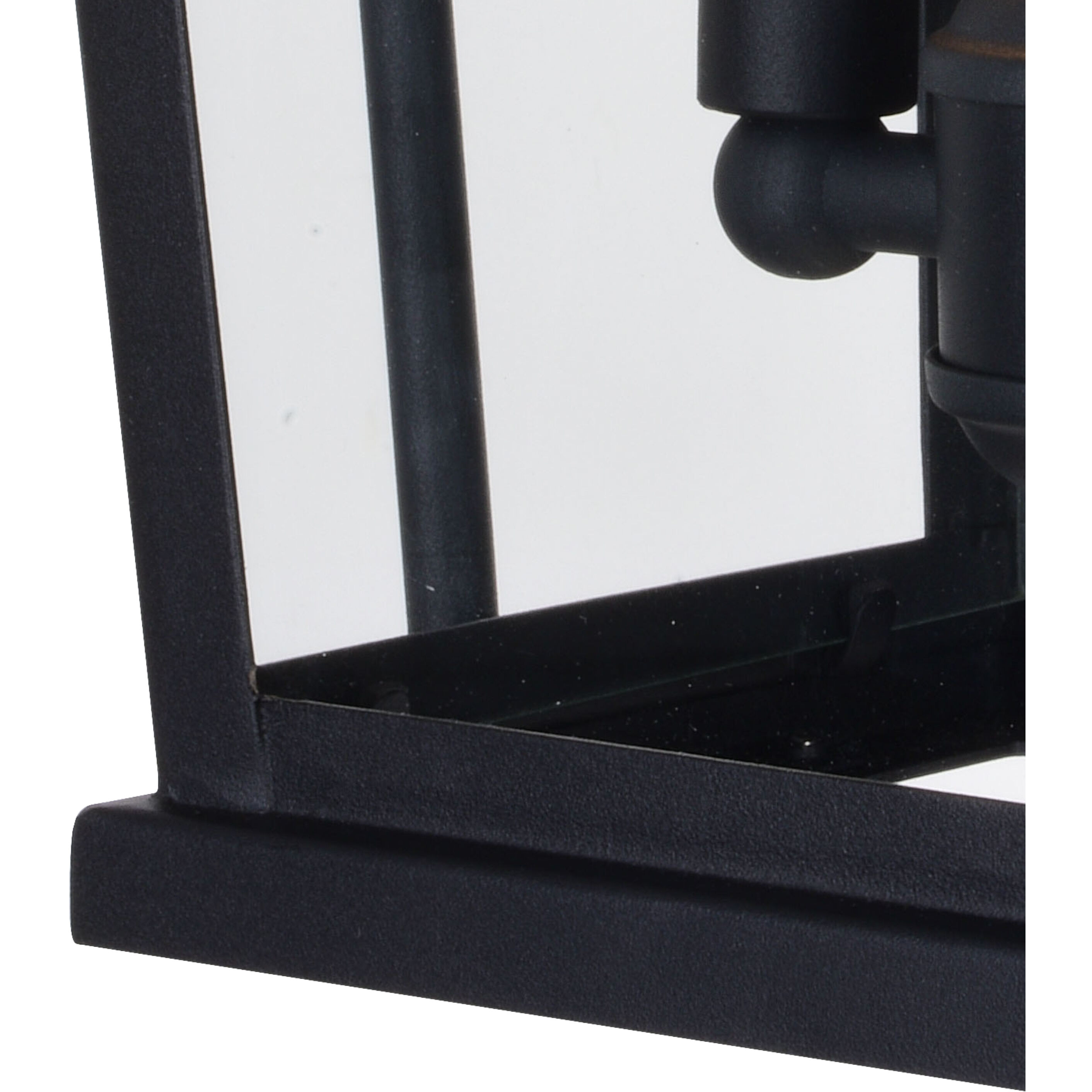 Lexington Textured Black Outdoor Motion Sensor in 2