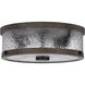 Mateo 2 Light 13 inch Drifted Wood Semi Flush Mount Ceiling Light