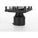 Harley 1 Light 15 inch Black Outdoor Post Light