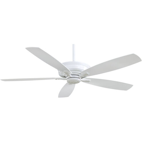 Kafe-XL 60 inch White Ceiling Fan