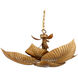 Wildwood 6 Light 32 inch Antique Gold Chandelier Ceiling Light
