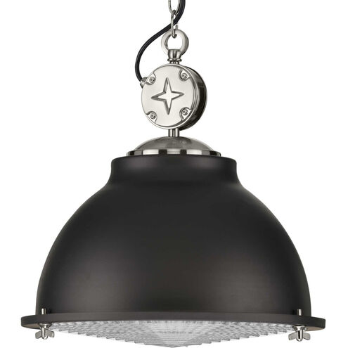 Medal 1 Light Graphite Pendant Ceiling Light