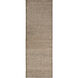 Natural Luxe Ivory and Brown Indoor Rug