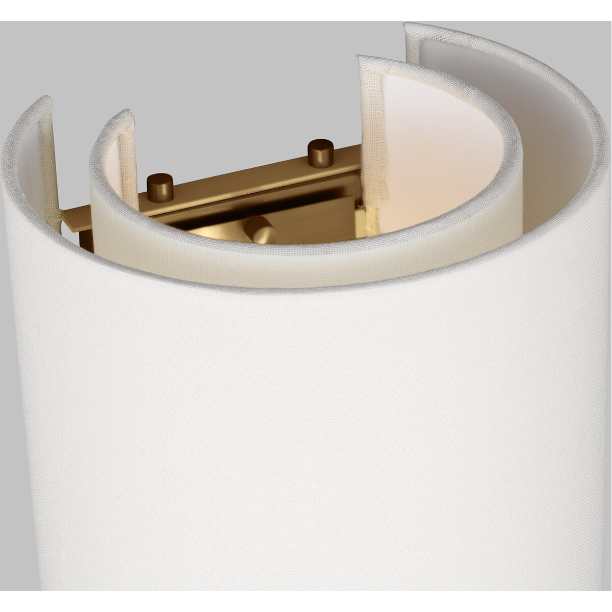 kate spade new york Sawyer Wall Sconce Wall Light in Burnished Brass