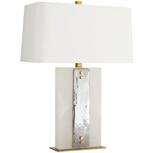 Uriah 28 inch White Table Lamp Portable Light