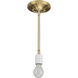 Markor 1 Light 1.63 inch Satin Brass Pendant Ceiling Light