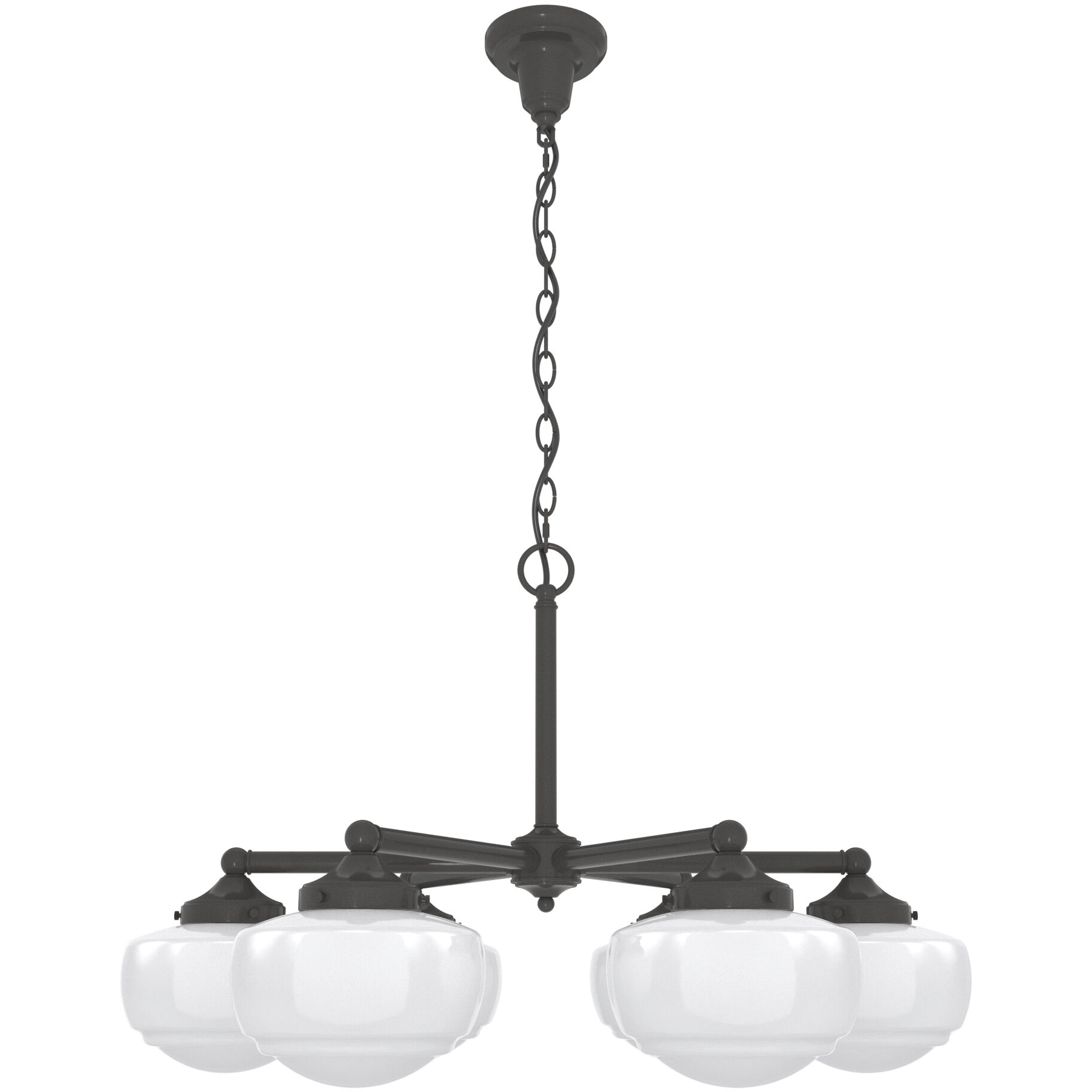 Saddle Creek 6 Light 30 inch Noble Bronze Chandelier Ceiling Light