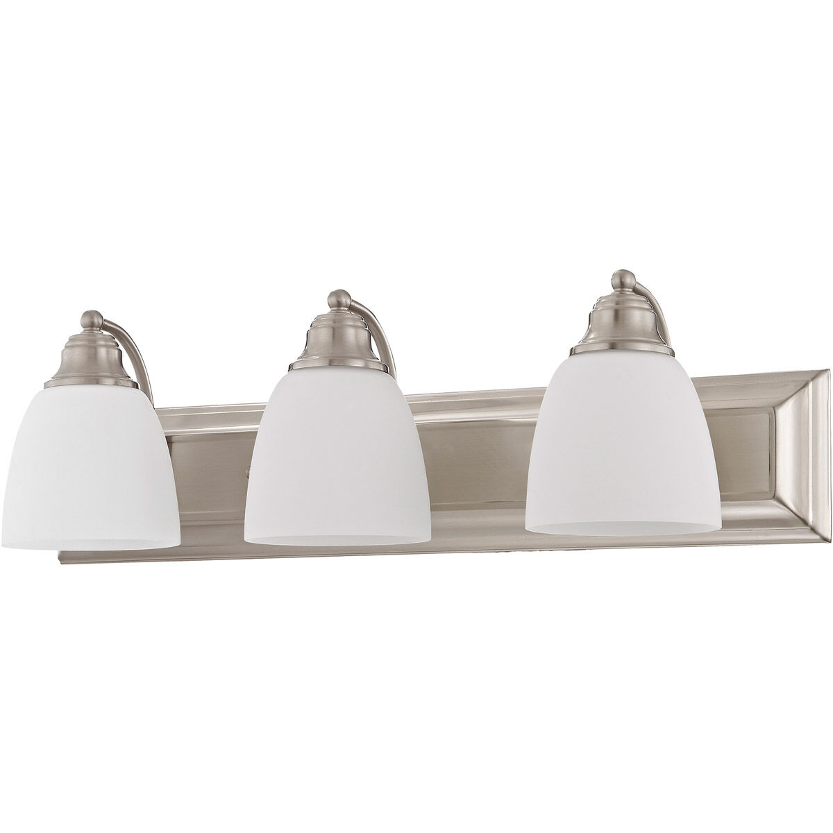 Springfield 3 Light 24 inch Brushed Nickel Bath Vanity Wall Light