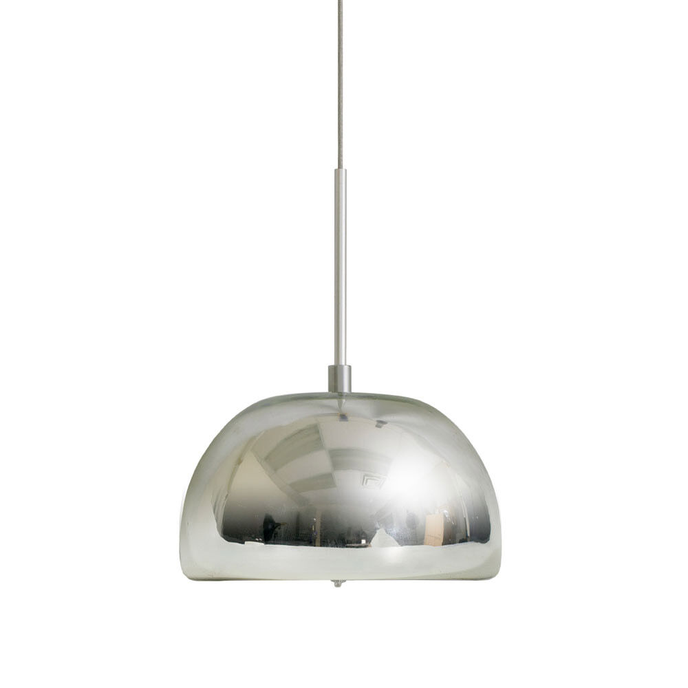 Envisage VI 1 Light 10 inch Satin Nickel Mini Pendant Ceiling Light in Chrome