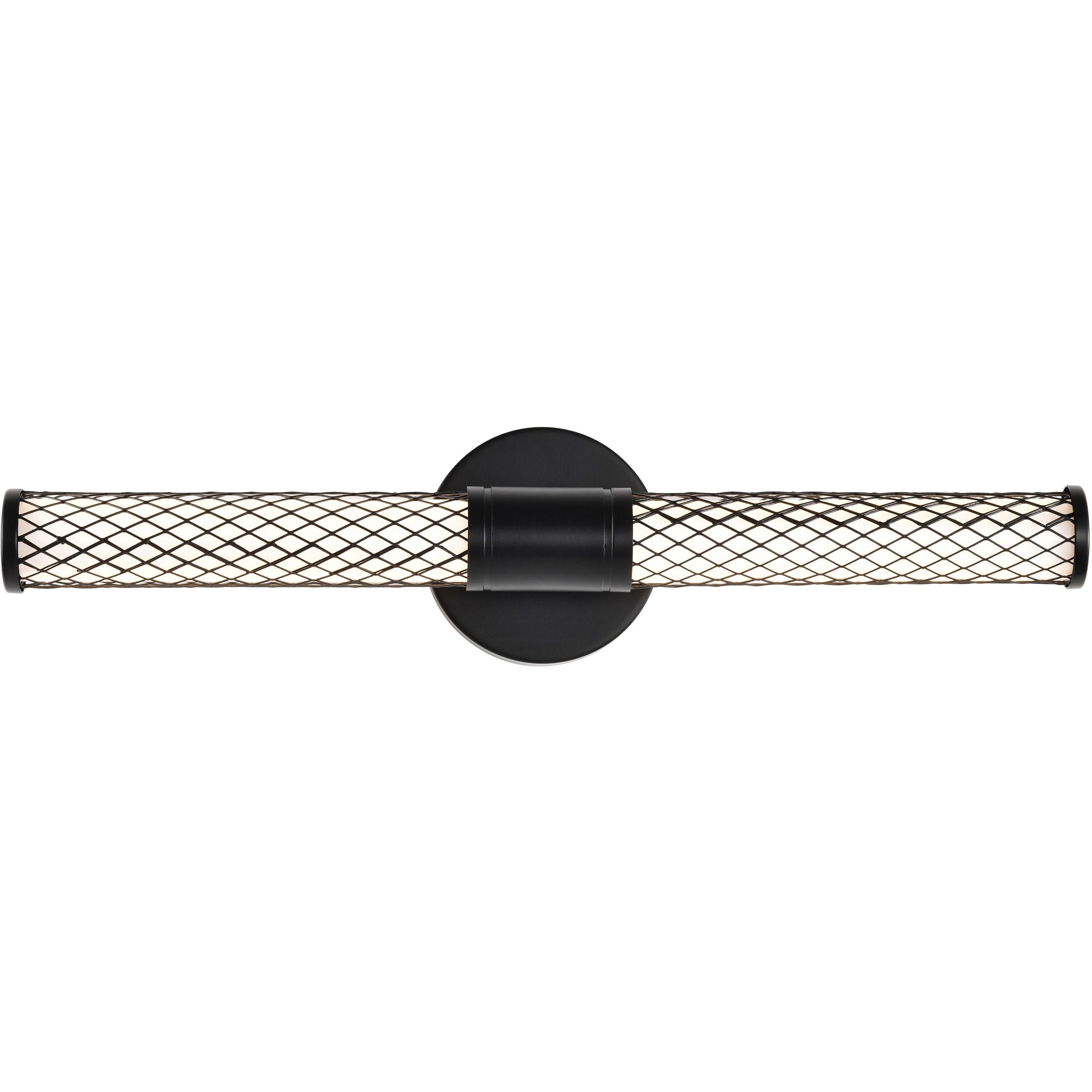Kingsport LED 20.5 inch Matte Black Vanity Light Wall Light