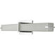 Squire LED 26.34 inch Brushed Nickel Bath Vanity Light Wall Light