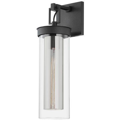 Pira 1 Light 5 inch Texture Black Wall Sconce Wall Light in Textured Black