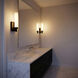 Coles LED 4.5 inch Midnight Black Vanity Light Wall Light