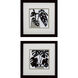 Plantling Black and White and Brown Framed Art, Propac