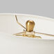 AERIN Ornella 19.25 inch 9.00 watt New White Table Lamp Portable Light