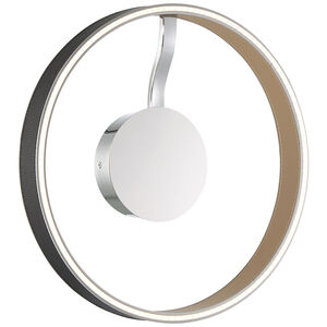 Verdura LED 15 inch Black Flush Mount Ceiling Light