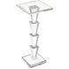 Tiana 24 X 10 inch Clear Drinks Table