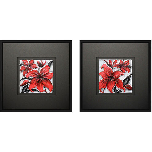 Red Hot Wall Art, Set of 2
