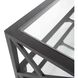 Doshi 51 inch Matte Black Rolling Console