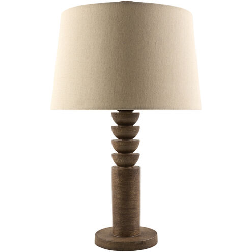 Munisip 26 inch 150 watt Painted Accent Table Lamp Portable Light