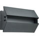 Peak LED 5.75 inch Matte Gray Vanity Light Wall Light